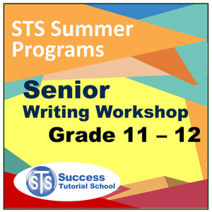 Summer Senior Creative Writing Workshop - 16 Lessons