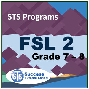 Grade 7 - 8 FSL 2 - French 10 Lessons
