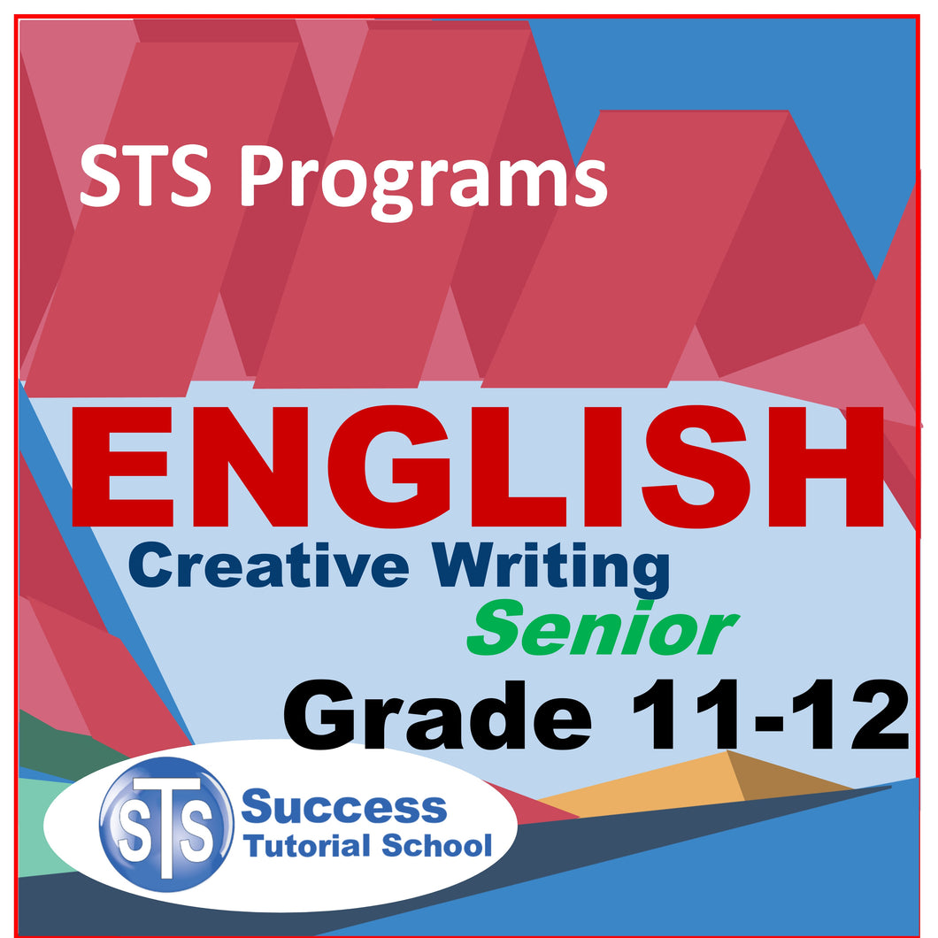 Grade 11-12 Senior Creative Writing Workshop - 20 Lessons