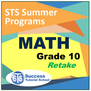 Summer Grade 10 Math - Retake Course