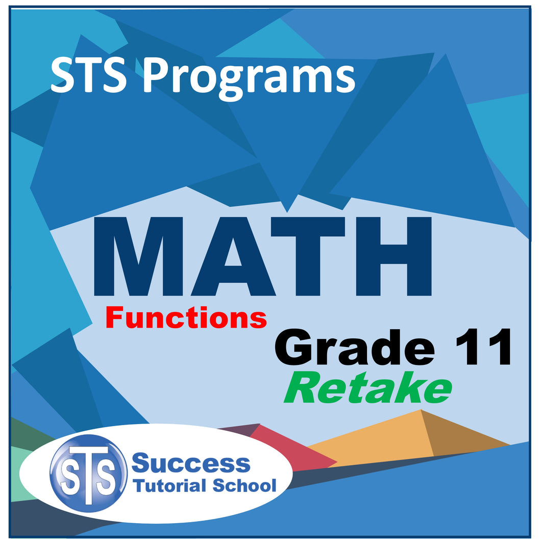 Grade 11 Math - Retake Course