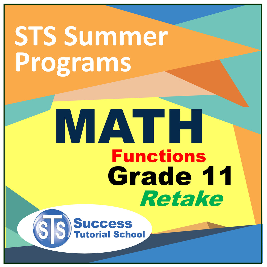 Summer Grade 11 Math - Retake Course