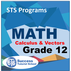 Grade 12 Calculus and Vectors - 10 Lessons