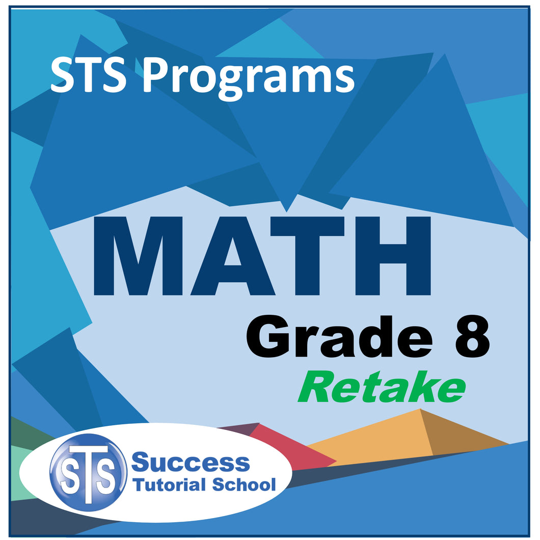 Grade 8 Math - Retake Course